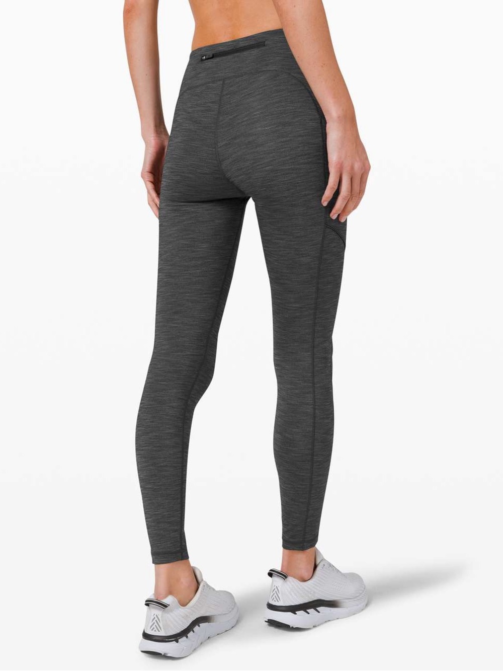 Lululemon Speed Up Tight *28" | “Power Luxtreme Variegated Knit Black Heathered”